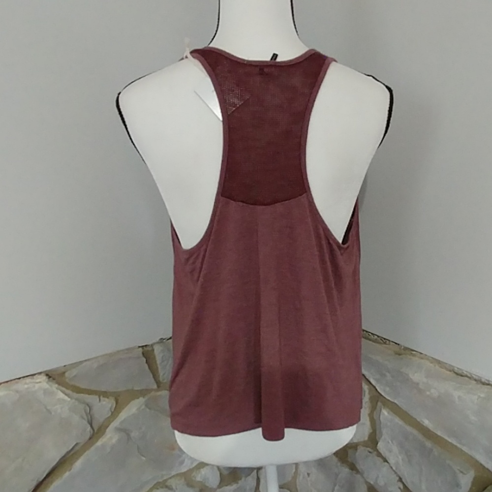 C&S Geometric Skull Crop Tank L - Picture 2 of 2